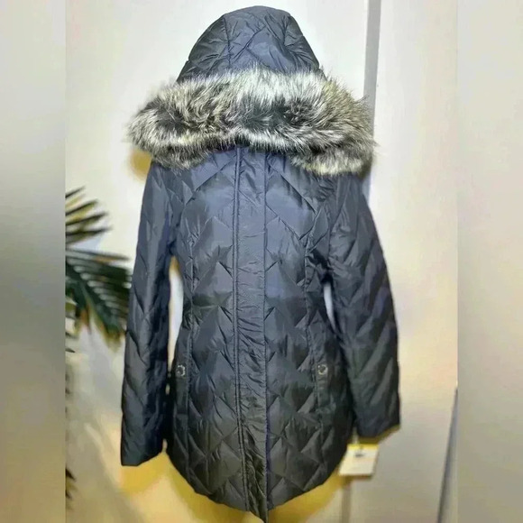 NWT Anne Klein Ladies Quilted Puffer Coat Jacket - Size Medium - Picture 8 of 11